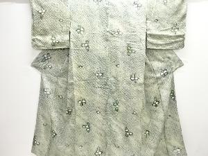 アンティーク　本総絞り抽象模様着物